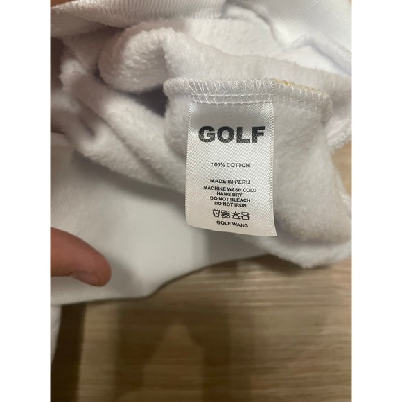 Golf Wang SS 2021 Lightning Crewneck - White - Picture 4 of 5